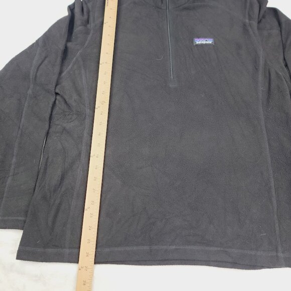 Patagonia Men's Black 1/4 Zip Long Sleeve Fleece Better Sweater Size XL - Picture 4 of 10